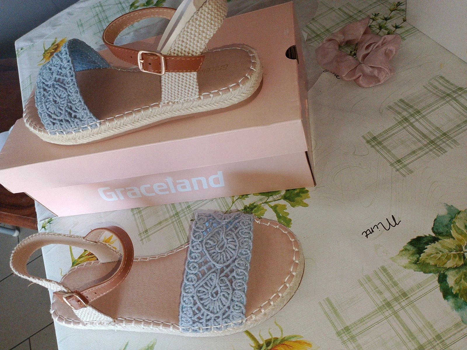 Sandálias espadrilles Graceland Estilo Bohème – Tamanho 36 – Novas ! – photo 4